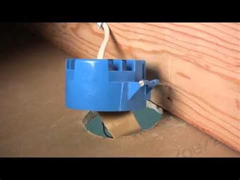 how to remove a plastic electrical box without ruining drywall|replace plastic ceiling box without opening.